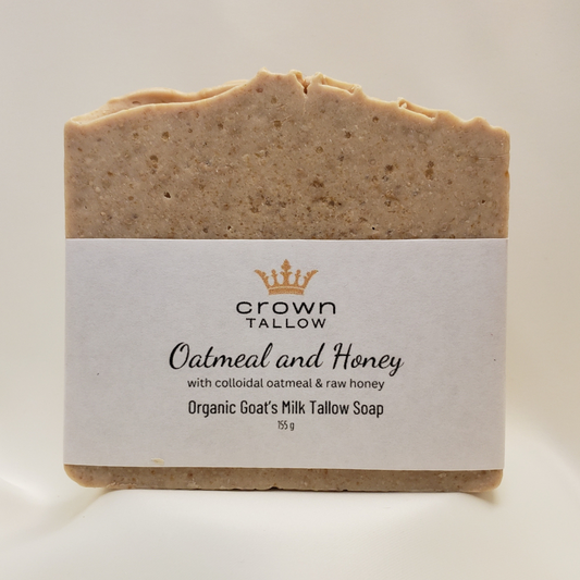 Oatmeal & Honey Goat's Milk Tallow Soap