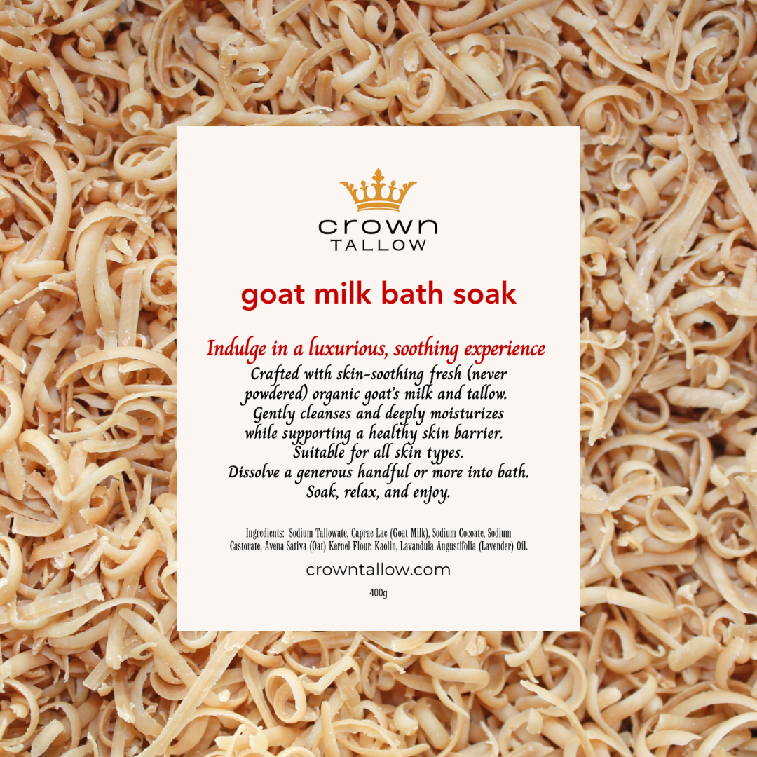 Goat Milk Bath Soak - Soothe your senses. Nourish your skin.