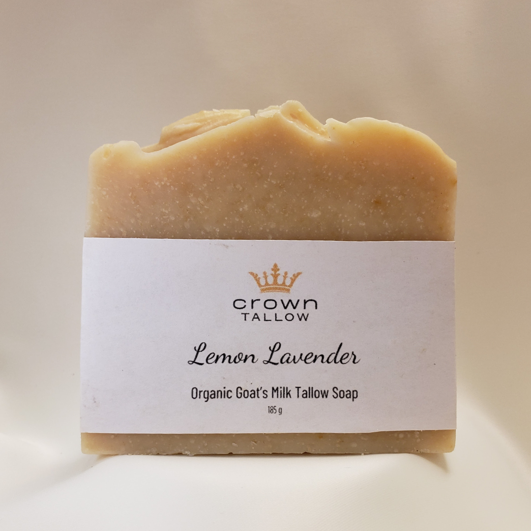 Lemon Lavender Goat's Milk Tallow Soap