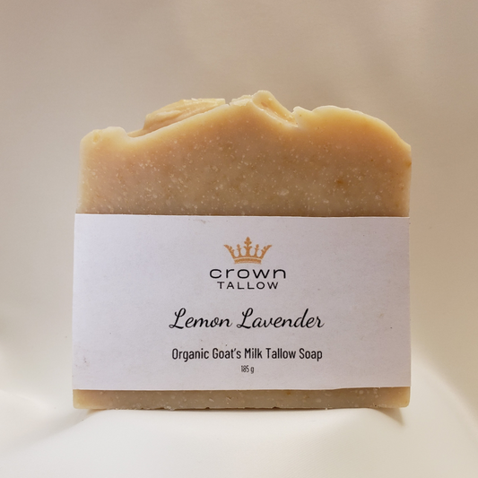Lemon Lavender Goat's Milk Tallow Soap