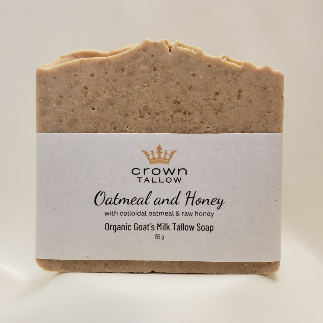 Oatmeal & Honey Goat's Milk Tallow Soap